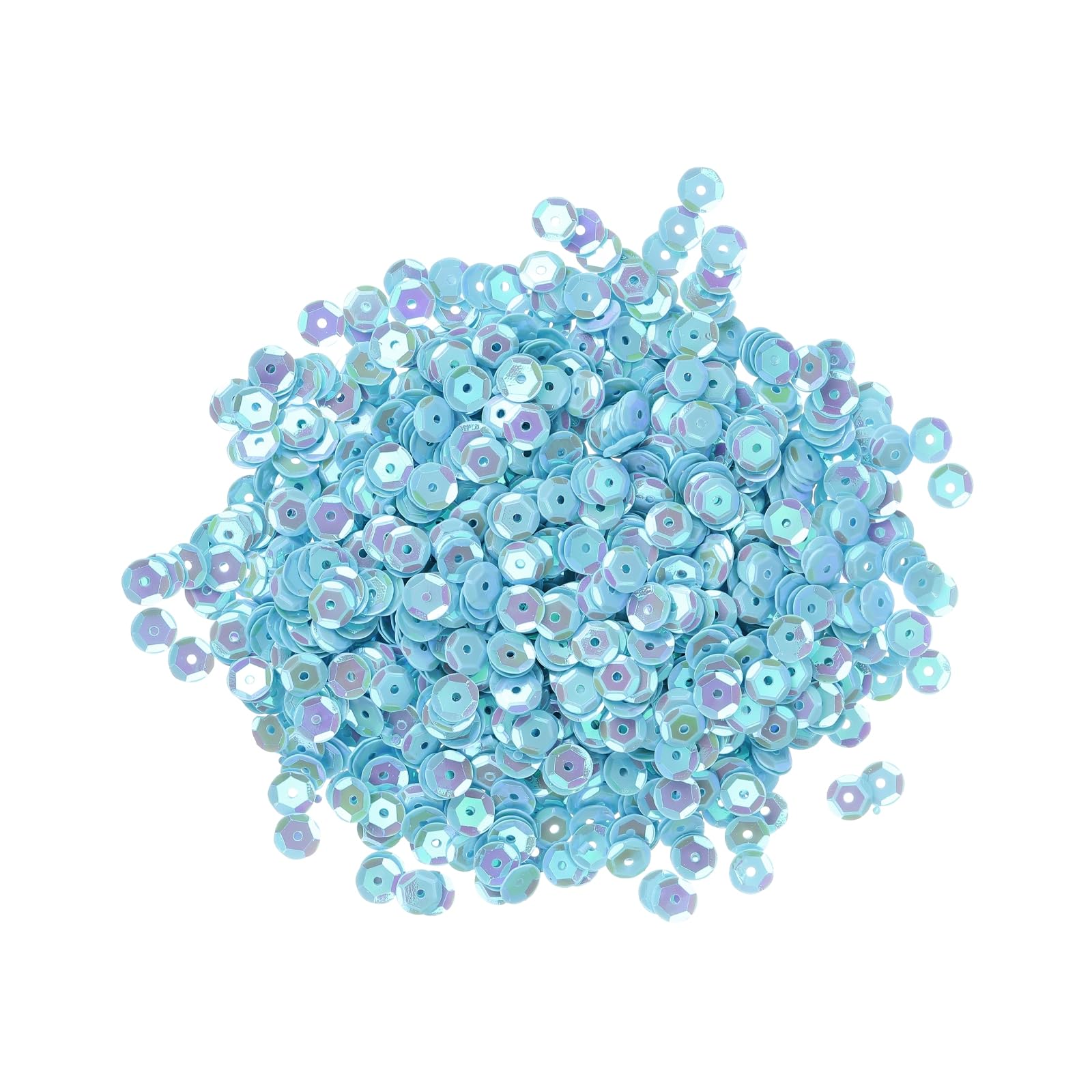 MECCANIXITY Iridescent Sequins 2400Pcs Cup Sequins