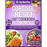 CORTISOL RESET DIET COOKBOOK FOR WOMEN: 100+ Delicious Recipes to Reduce Stress, Boost Energy, Improve Sleep, and Support Natural Weight Management