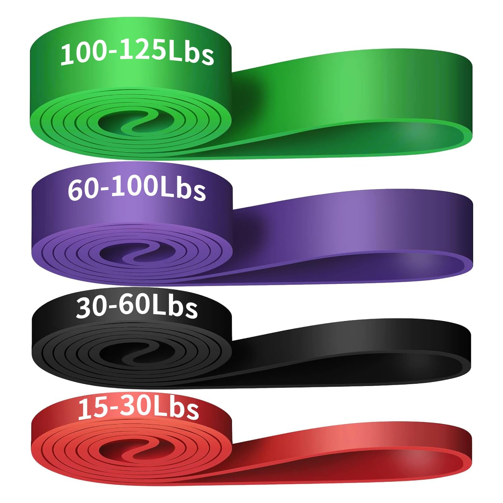 Photo 1 of Alllvocles Pull Up Assistance Bands, Workout/Exercise Bands, Resistance Bands Set for Legs, Working Out, Muscle Training, Physical Therapy, Shape Body, Men Women