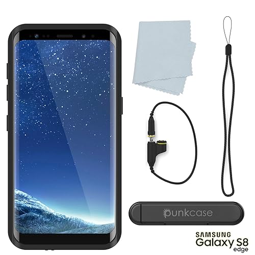 Galaxy S8 Waterproof Case, Punkcase [StudStar Series] [Slim Fit