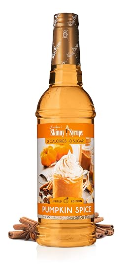 Pumpkin Spice Jordan S Skinny Syrups Sugar Free 25 4 Ounce Amazon In Grocery Gourmet Foods