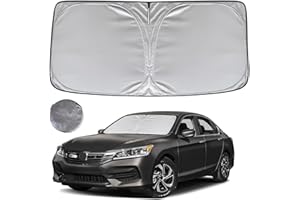 KAYZT Windshield Sun Shade for 2013-2017 Honda Accord Foldable Sunshade Front Window Custom Fit Car Accessories