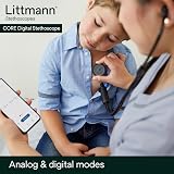 3M Littmann CORE Digital Stethoscope, Black, 69 cm, Model 8490 view 6