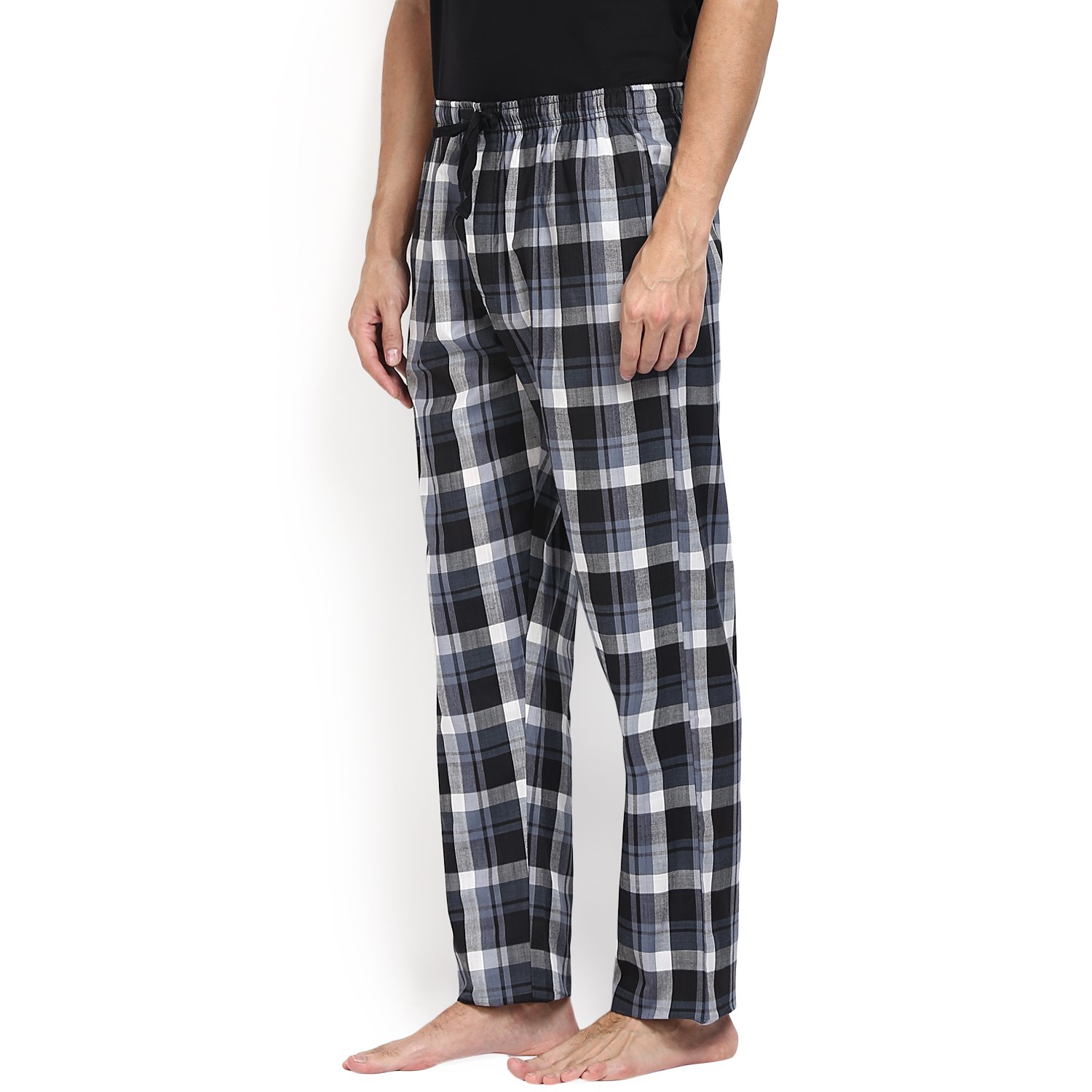 joven men's checkered pyjama