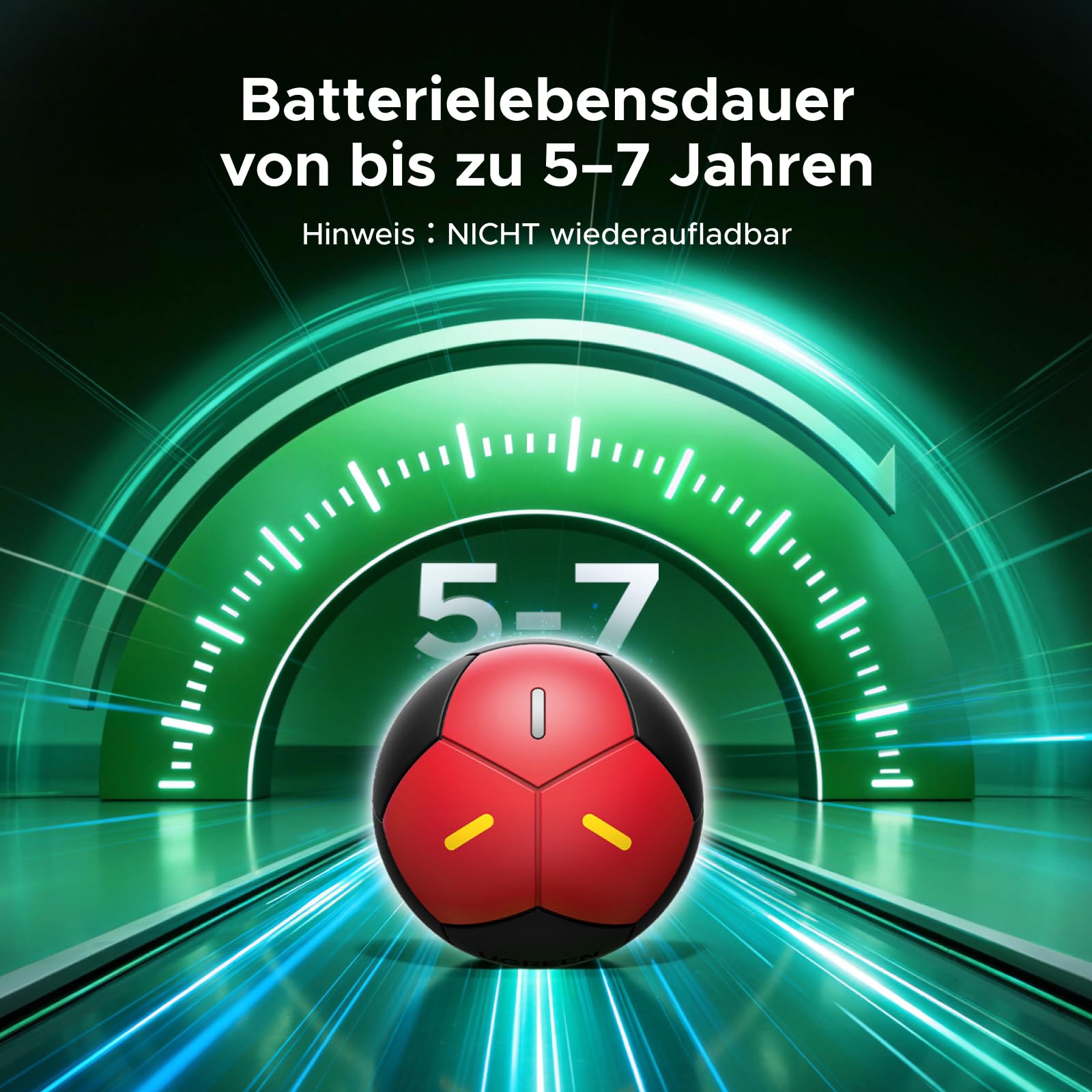 UGREEN FineTrack 2 Fußball Tracker kompatibel mit Apple Find My (nur iOS) 6