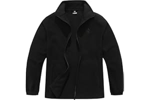 KAIDER Women's Plus Size Polar Fleece Jacket Lightweight Full Zip Soft Polar Classic Outdoor Recreation Jacket