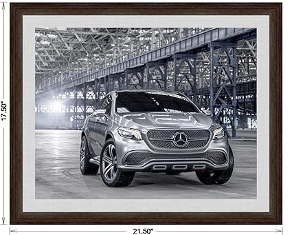 Amazoncom Mercedes Benz Coupé Suv Concept 2014 Framed
