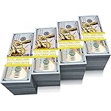 BOOSTEDBLUE 1 Million Dollars Prop Money Bill, 100pcs Real one Million Dollar Feel, Color & Size, Favorit Choice for Schools,