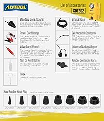 AUTOOL Automotive Smoke Machine EVAP Leak Detector