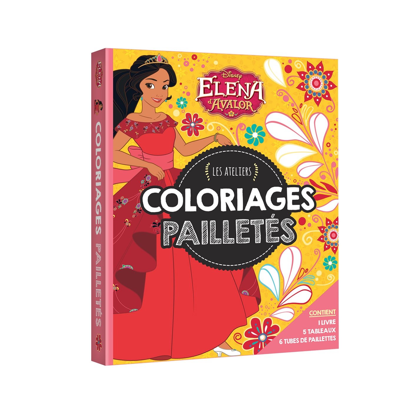 Amazon ELENA D AVALOR Les Ateliers Disney Coffret Paillettes Disney Livres
