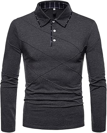 polo uomo manica lunga amazon