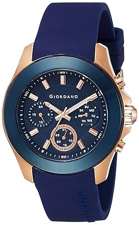 Giordano Analog Blue Dial Mens Watch - 1760-05