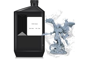 Yousu 3D Resin Cleaner 3kg,3D Printer Resin1 Detergent,Non-toxic and Low Odor,Reusable Resin1 Cleaner, Compatible with Most 3D Printing Resins,Hand-friendly 3D Photopolymer Resin Cleaner1