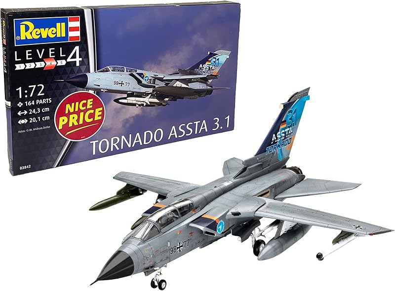 Revell 03842 Tornado ASSTA 3.1 1:72 Scale Unbuilt Model Kit