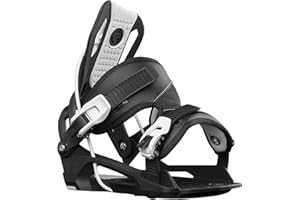 Flow Alpha Snowboard Bindings Black XL - Rear Entry