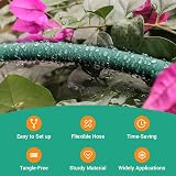 TLGREEN 50M Soaker Hose Set Drip Irrigation Leaky Pipe 1/2" 16.8mm view 7