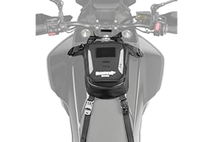 Rhinowalk Motorcycle Fuel Tank Bag,Motorbike Tank Bag with Mobile Phone Pocket, Thigh bag,Leg Waist Chest Pouch,2.4L Backpack Motor Cycle Accessories
