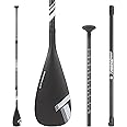 THURSO SURF Carbon Elite SUP Paddle Full Carbon Fiber Paddle Board Paddle Kayak Paddle Convertible 3 Piece Adjustable 71''-87'' Extremely Lightweight Floating Pro Performance