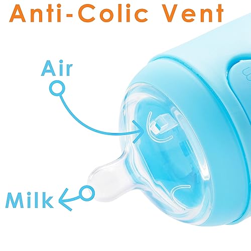 PopYum oz Blue Anti-Colic Formula Making/Mixing/Dispenser Baby
