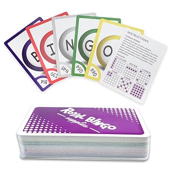 Pocket 3.5 x 2.5 Bingo Calling Cards, Pack of 81 by Royal Bingo Supplies