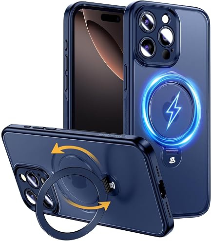 Coque Pour IPhone 16 PRO - Silicone Transparent Avec Cercle Magnétique Intégré Phonillico