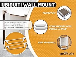 SplashNColor Wall Mount Ubiquiti Wireless Network