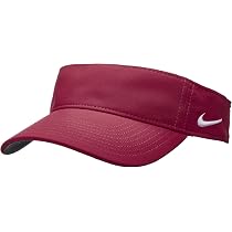 maroon nike visor