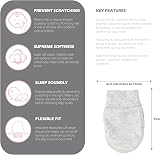 Soft Touch Baby Girls Mittens Pink 4 Pack Anti-Scratch Cotton view 5