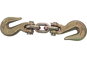 PROFESSIONAL EZ TRAVEL COLLECTION 6-Ton Double Chain Link Grab Hooks (5/16" or 3/8" Chain)