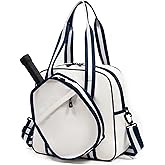 Pickleball Bag, Pickleball Backpack for Women and Men,Pickleball Paddle Tote Bag Large Capacity,Hand Shoulder Gym Bag with Pickleball Racquet/Paddle Holder