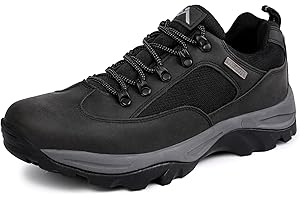 CC-Los Men's Hiking Shoes | Waterproof Work Shoes | Non-Slip & Comfortable Walking Size 7-13.5