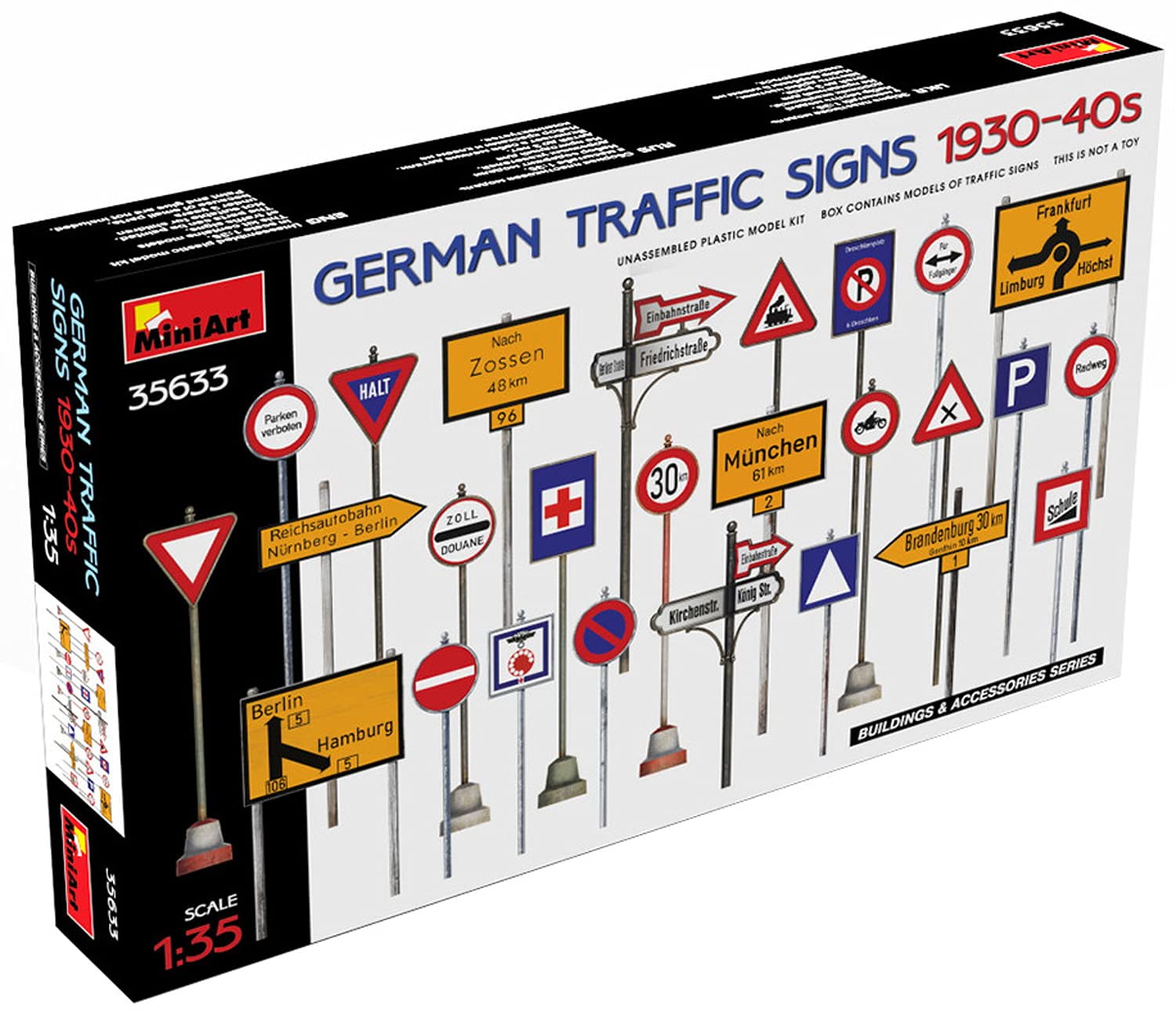 Miniart 1:35 - German Traffic Signs 1930-40's