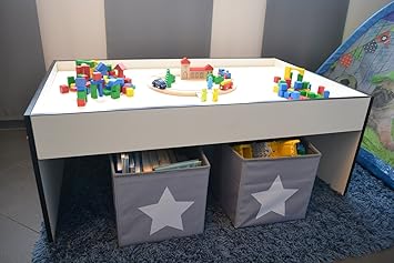 Kinder Spieltisch Holz Mit Stauraum