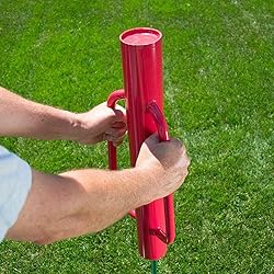 MAT 901147A Steel Head Fence Post Driver with Handles