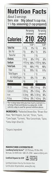 LUNDBERG FAMILY FARMS, MIX RICE WHOLE GRAIN YELLOW ORGANIC, 6 OUNCE