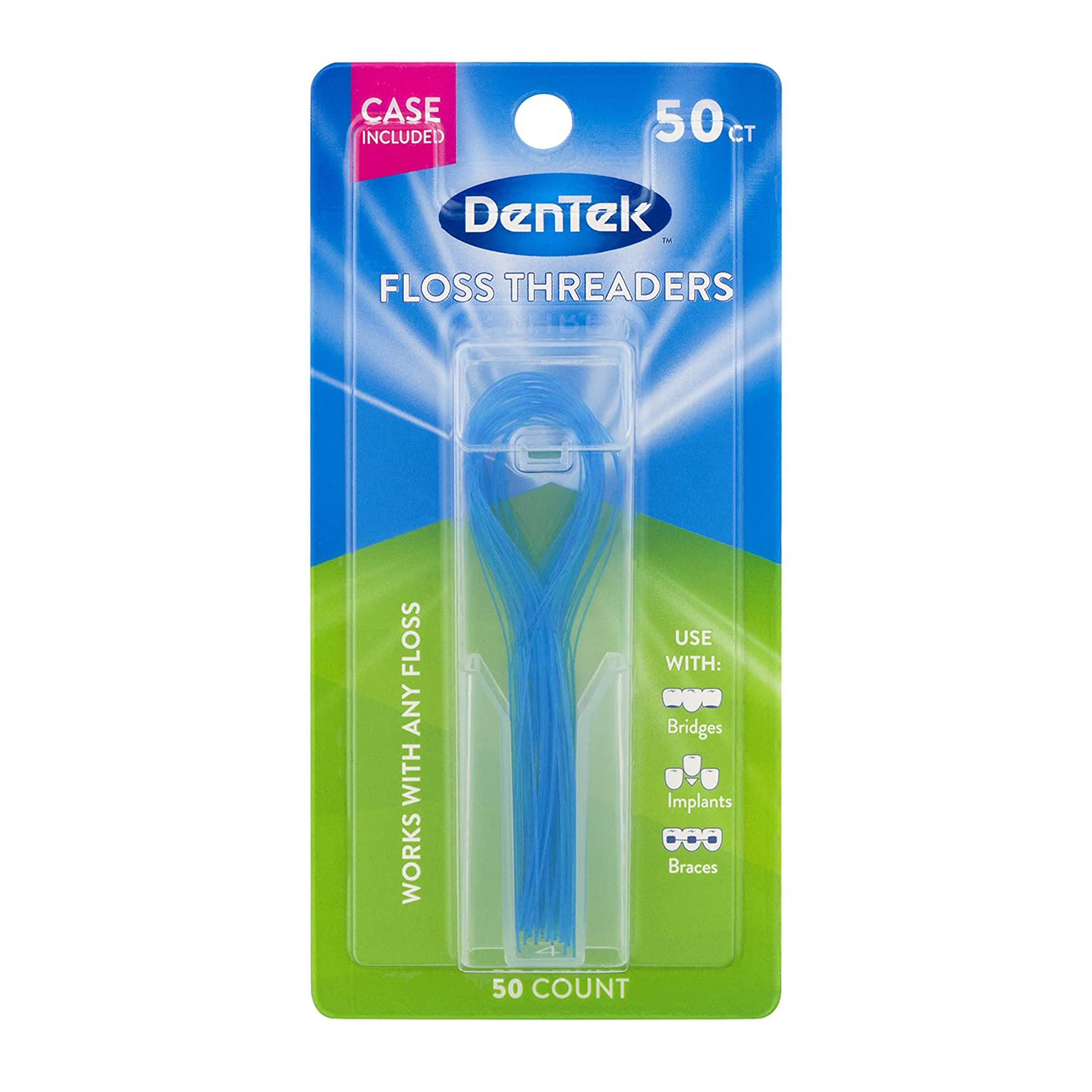Dentek Floss Threaders 50 Count