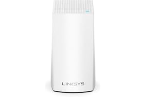 Linksys Velop Mesh Home WiFi System, 1,500 Sq. ft Coverage, 10+ Devices, Speeds up to (AC1300) 1.3Gbps - WHW0101