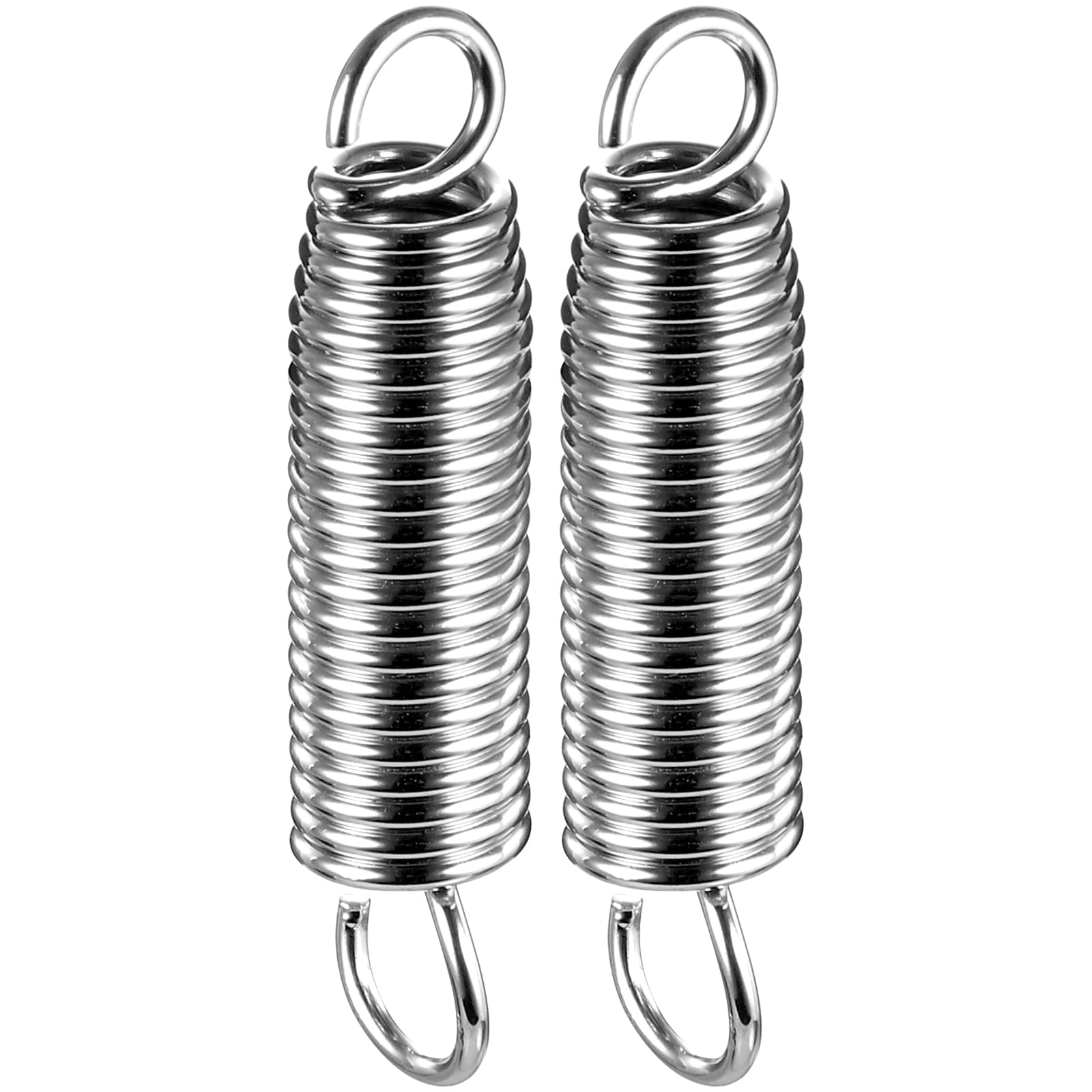 EXCEART 2pcs Stainless Steel Spring Pedal Return Spring Foot Pedal Spring Drum Foot Pedal Spring Throttle Pedal Spring for Percussion