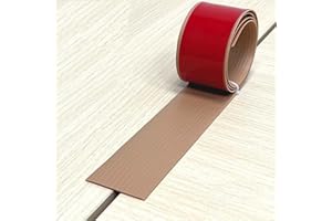 196in Floor Transition Strip 2"/5cm Wide Self Adhesive Carpet Transitions Laminate Divider Vinyl Flat PVC Threshold for Joini