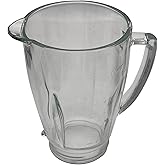 6-cup blender Glass cup or Glass Jar,Compatible with Oster Pro 1200 Blenders (BLSTMB-CBG, BLSTMB-CBF & BLSTMB-BBG) (Glass Jar)