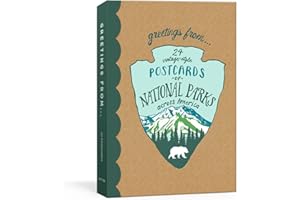 Greetings From: 24 Vintage-Style Postcards of National Parks Across America