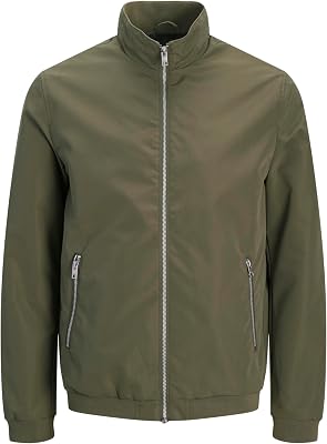 Jjerush Harrington Bomber Noos, Verde Oliva, L