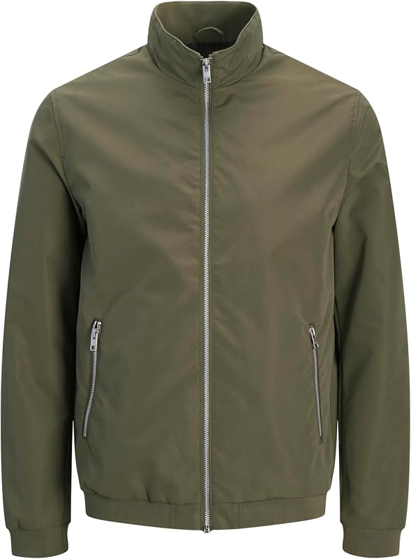 Jjerush Harrington Noos Bomber, Verde Azeitona, L