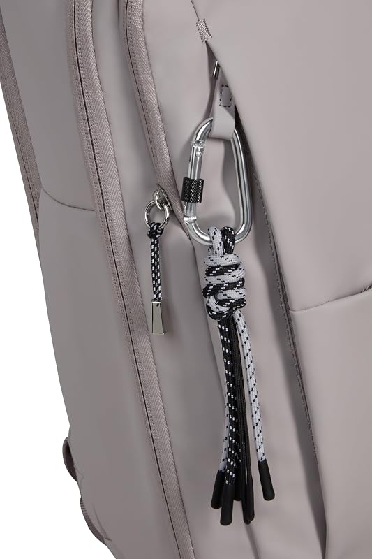 Wander Last - Damen Laptop-Rucksack 14.1" (37.5 cm) - Business & Schulrucksack mit Flaschenhalter, Ergonomisch, Wasserabweisend - 14L - Rosa (Ash Rose)