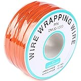 JESSINIE Orange Electronic Wire - 30 AWG Single
