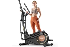 Niceday Elliptical Exercise Machine, Elliptical Machine for Home, Magnetic Elliptical Trainer with 15.5IN-19IN Stride, 16 Resistance Levels, 400LBS Loading Capacity, Support Kinomap APP