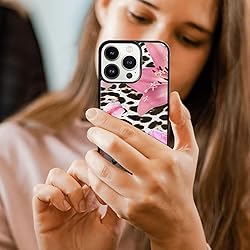 MMYAJT Leopard Print Phone Case Fit for iPhone 13