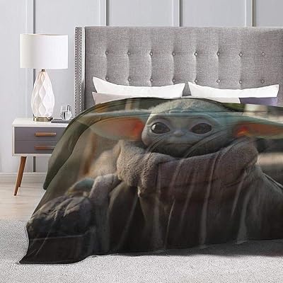 Baby Yoda Flannel Fleece Throw Blanket Kuwait Ubuy