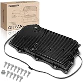 A-Premium Transmission Oil Pan with Drain Plug &amp; Gasket | Compatible with BMW X5 2019-2022, 540i xDrive/M340i 2021-2022, X6 2020-2021, M340i xDrive, M440i xDrive Gran Coupe, 3.0L
