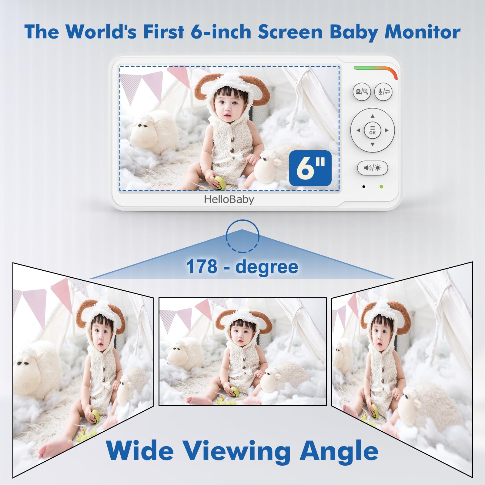 HelloBaby Baby Monitor 6